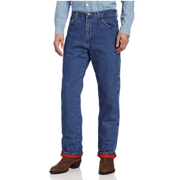 Wrangler Rugged Wear Men's Woodland Thermal Jean - Picture 8 of 8